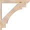 Ekena Millwork Merced Slat Smooth Outlooker, Douglas Fir, 5 1/2"W x 36"D x 36"H OUT06X36X36MRC06SDF - alternate 3